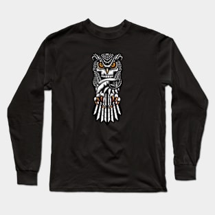 Skull Owl Long Sleeve T-Shirt